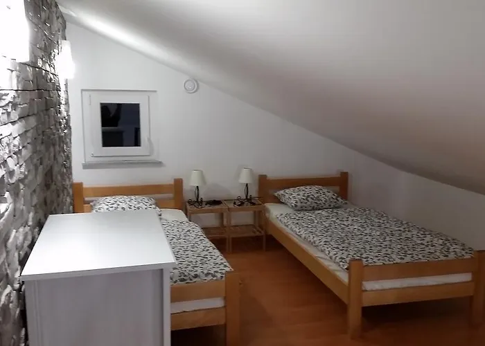 דירה Zanic With Private Swimming Pool And Sea View *
